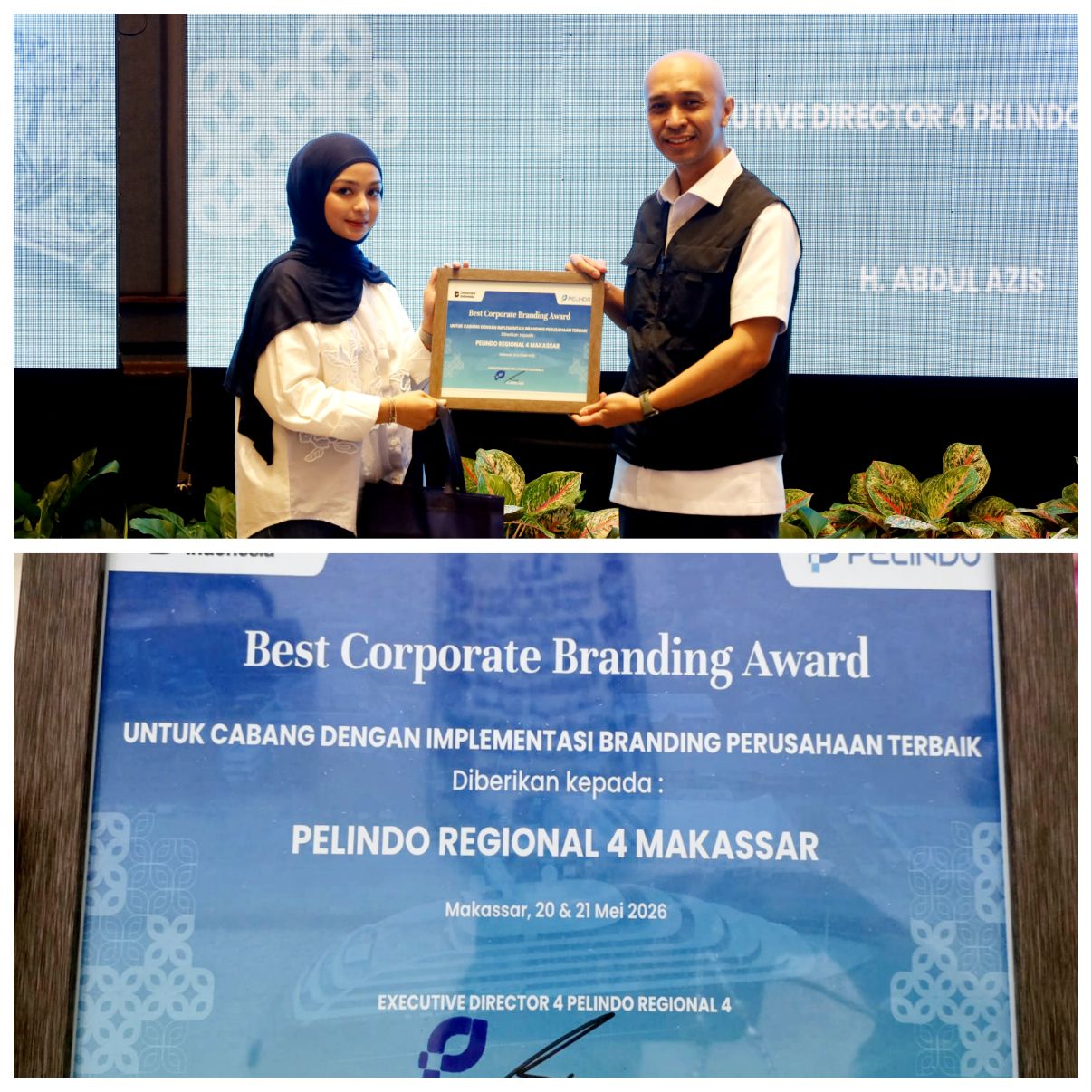 Humas Pelindo Makassar Sabet Penghargaan Branding Terbaik, Ini Strateginya